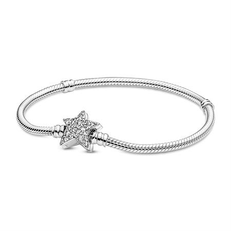 Pandora - armbånd Moments Asymmetric Star - sølv